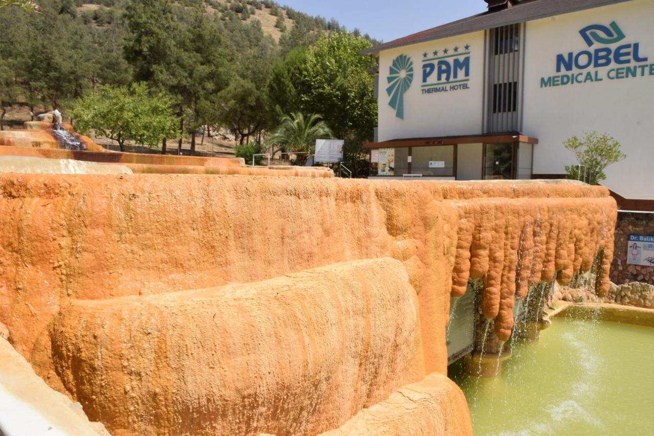 Pam Thermal Hotel Clinic & Spa ปามุคคาเล ภายนอก รูปภาพ The mud baths at the spa