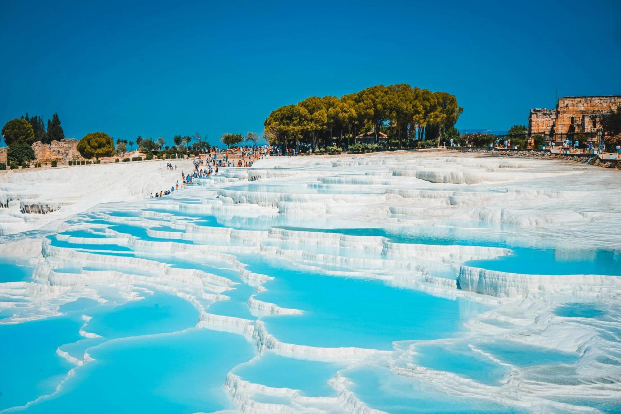 Pam Thermal Hotel Clinic & Spa ปามุคคาเล ภายนอก รูปภาพ Pamukkale
